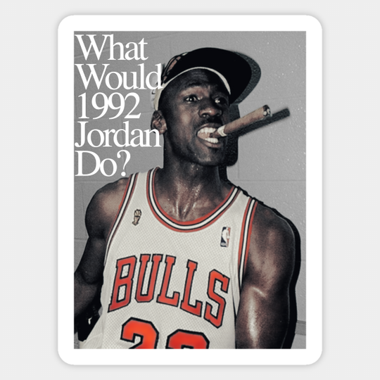 Discover Michael Jordan Sticker