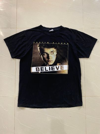 Discover Justin Bieber Believe Tour Tshirt Tour Tee