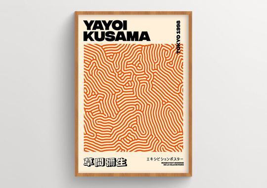 Discover Yayoi Kusama Poster