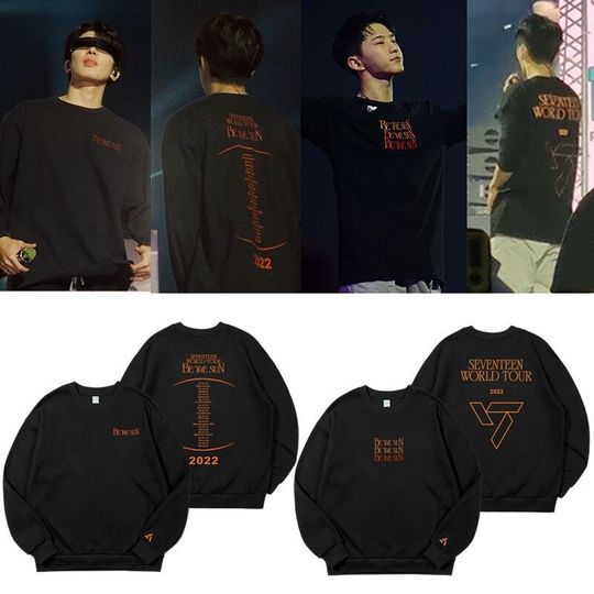 Discover Seventeen Be The Sun World Tour Concert Crewneck Sweatshirt