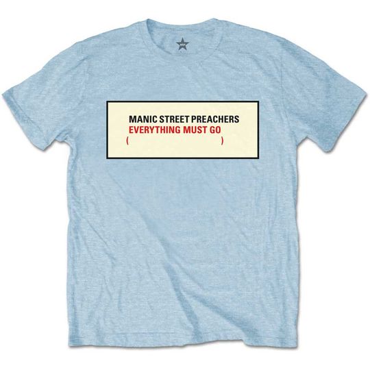 Discover Manic Street Preachers Unisex Tee: Everything Must Go