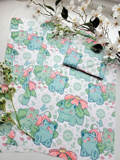 Discover Pokemon Wrapping Paper