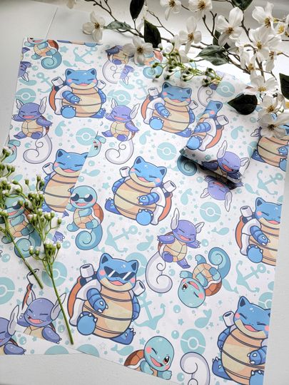 Discover Pokemon Wrapping Paper