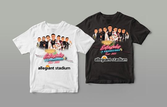 Discover Grupo Firme Concert Tee At the Allegiant Stadium Vegas