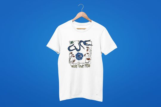Discover 1992 The Cure Wish Tour Rare Vtg White Color Tee