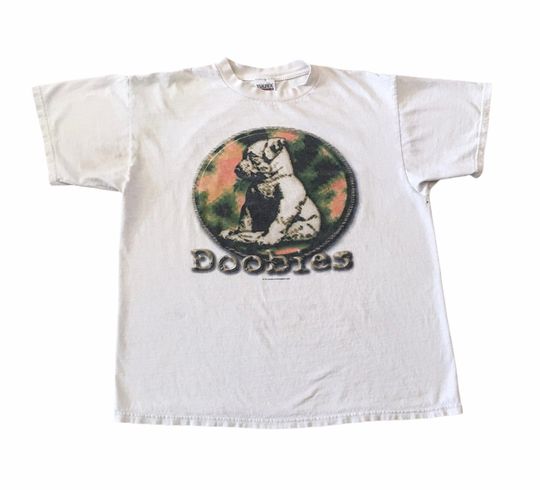 Discover 1997 Doobie Brothers California State Of Mind Distressed Vintage T Shirt