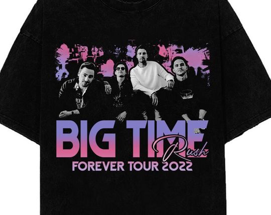 Discover Big Time Rush Forever 2022 Tour Vintage T-Shirt