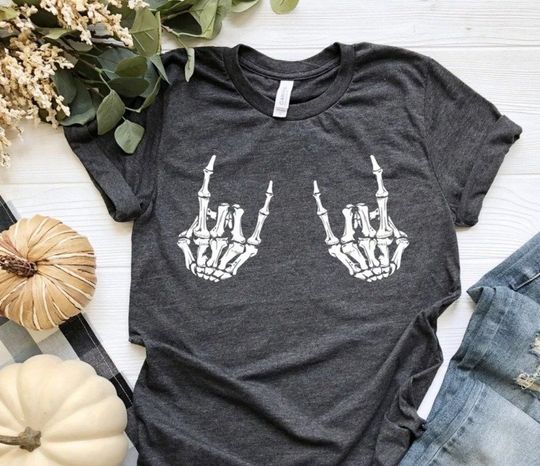 Discover Rock on Skeleton Shirt