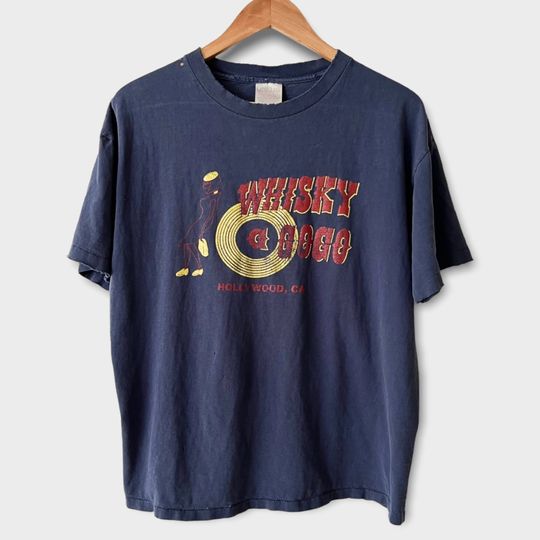 Discover 1990s Whisky A-Go-Go Vintage Tee Shirt 90s