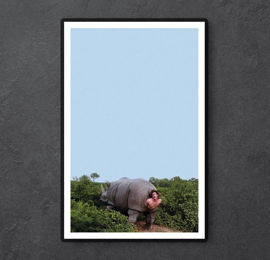 Discover Ace Ventura Rhino Poster