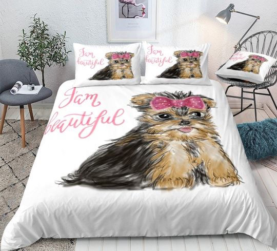 Discover Yorkshire Terrier Bedding Set