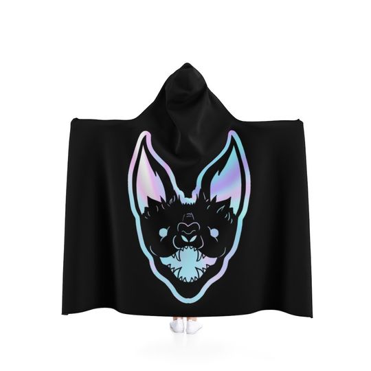 Discover Bat Hooded Blanket , bat , vampire  Halloween snuggle blanket