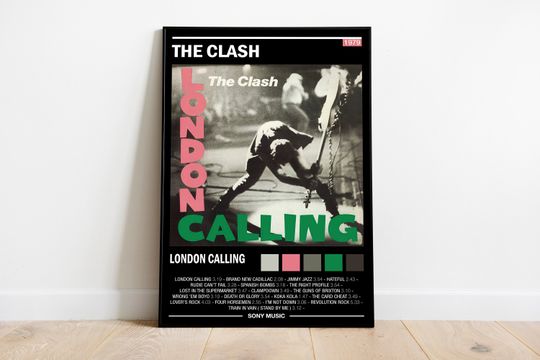 Discover The Clash - London Calling - Album Poster