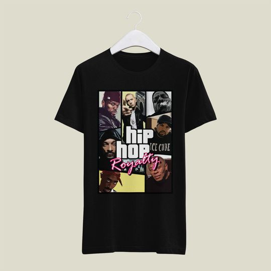 Discover Hip Hop Royalty | Heavy Cotton Tee | Streetwear Hip Hop Tshirt