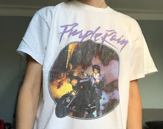 Discover Vintage Purple Rain Shirt, Prince Shirt With Purple Rain T shirt