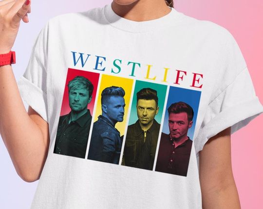 Discover Westlife Concert 2022 Colored T-Shirt