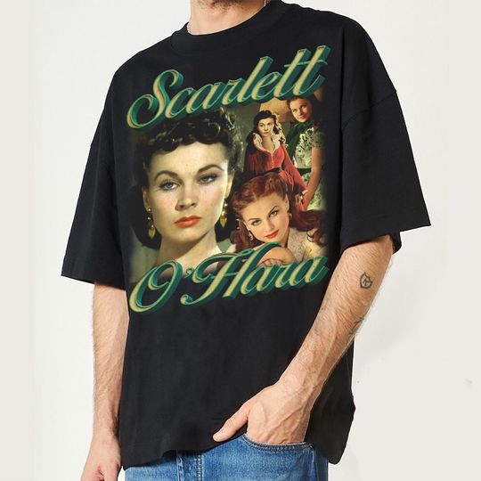 Discover Scarlett O'Hara  Gone with the Wind Vintage T Shirt