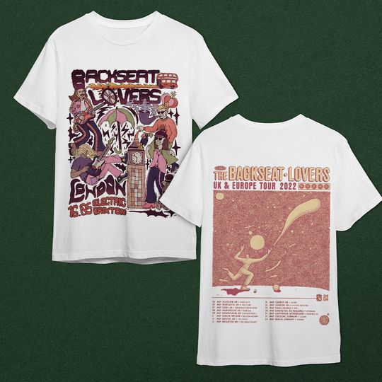 Discover The Backseat Lovers 2022 Tour shirt, the Backseat-lovers North America Tour