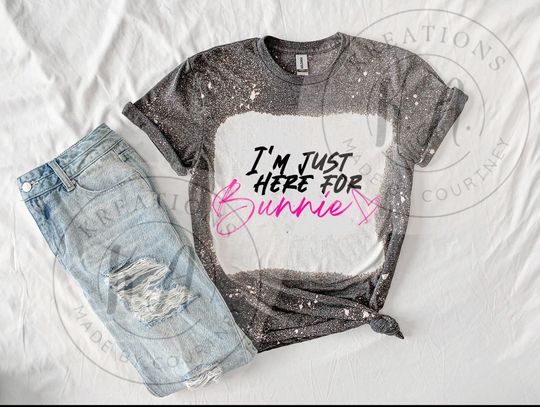 Discover I'm just here for Bunnie Jelly roll concert 3D T-Shirt