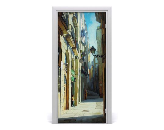 Discover Green Nature Self-adhesive Door Stickers