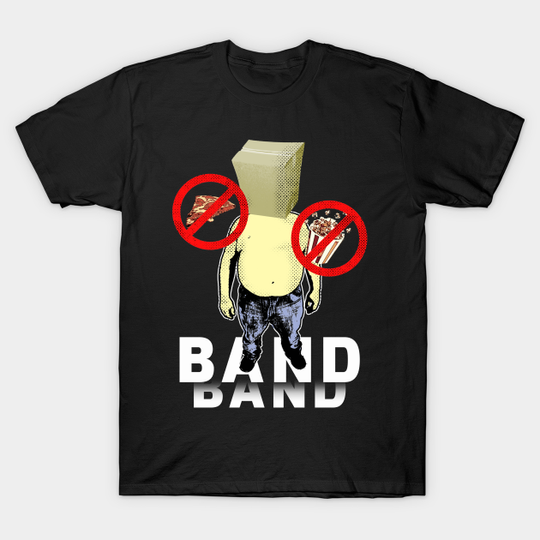 Discover Love Band Songs - Stop Overeating - Band - T-Shirt