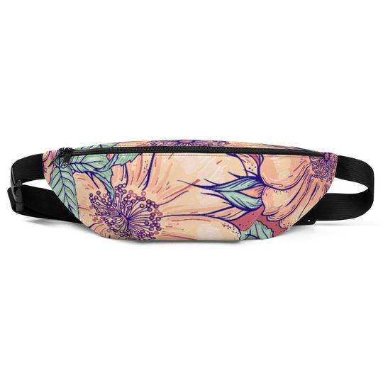 Discover Floral Print Fanny Pack