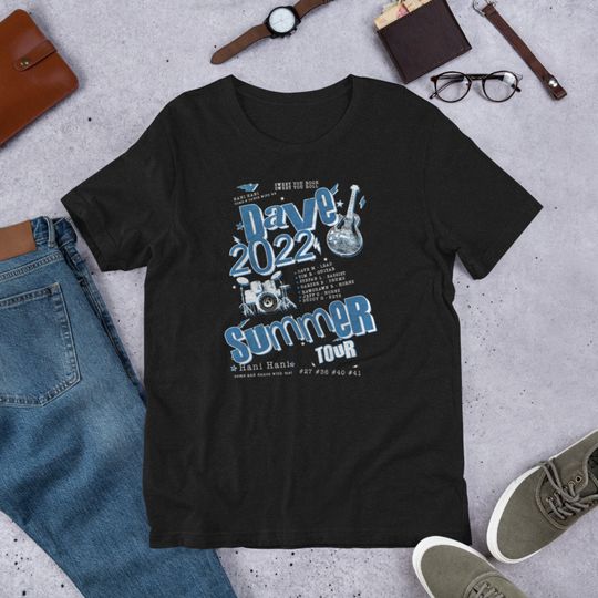 Discover Dave 2022 Tour - t-shirt