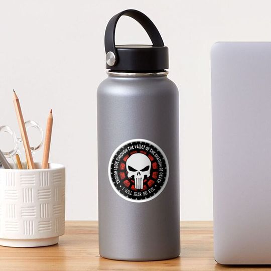 Discover Skull Punisher Sticker