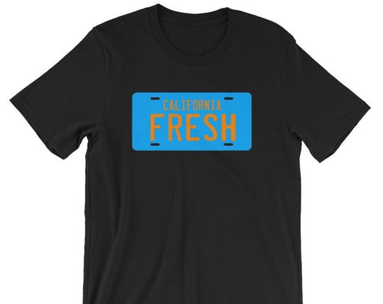 Discover Fresh License Plate T-Shirt
