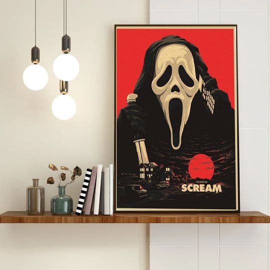 Discover 1996 Scream Movie Poster, Scream Movie Poster