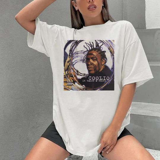 Discover RIP Coolio T-Shirt,Coolio T-Shirt, Gift For Coolio Fans T-shirt, 90s Rap Song T-shirt