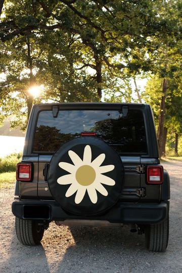 Discover Daisy Spare Tire Cover