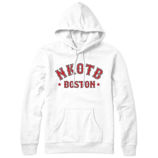 Discover NKOTB Boston White Hoodie, New Kids On The Block Pop Boy Band Tour  Hoodie
