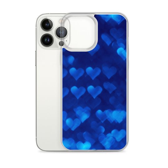 Discover Blue Hearts IPhone Case