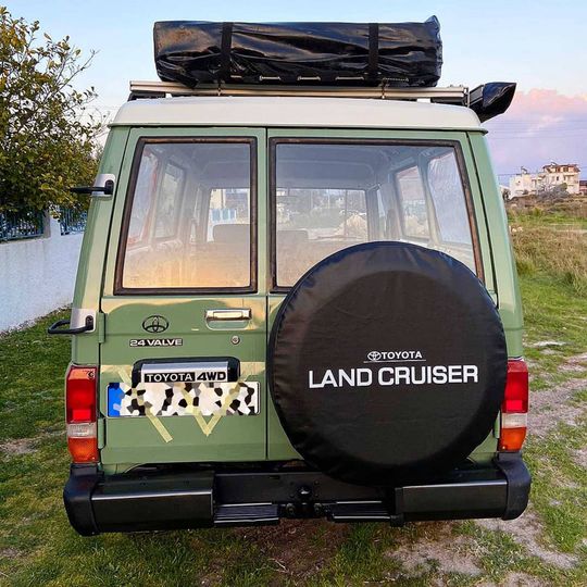 Discover Toyota Land Cruiser Spare Tire Cover