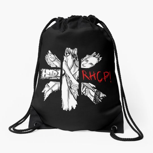 Discover The Faces Drawstring Bag
