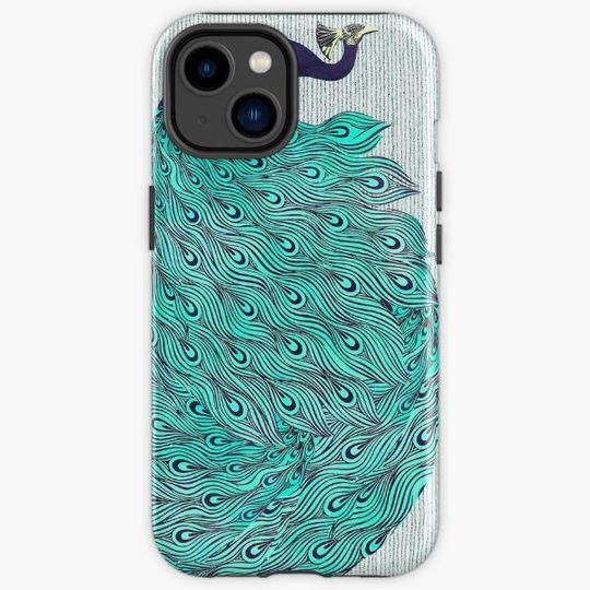 Discover A very, very peacock Iphone Case