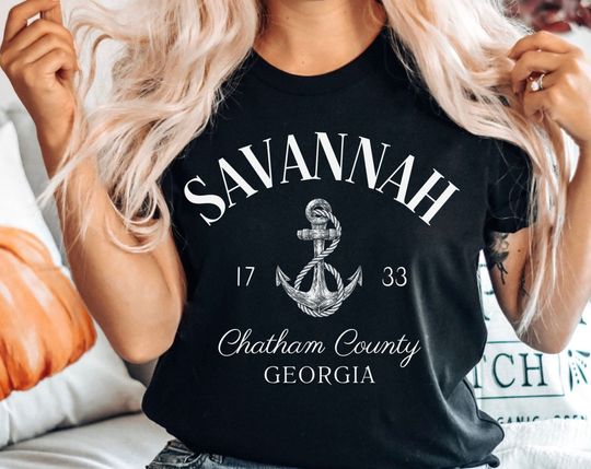 Discover Savannah Georgia Shirt, Soft and Comfortable T shirt