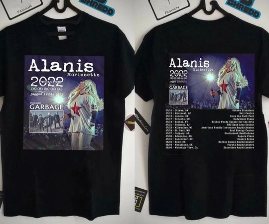 Discover Alanis Morrisette 25 Years Jagged Little Pill Tour 2022 T-Shirt