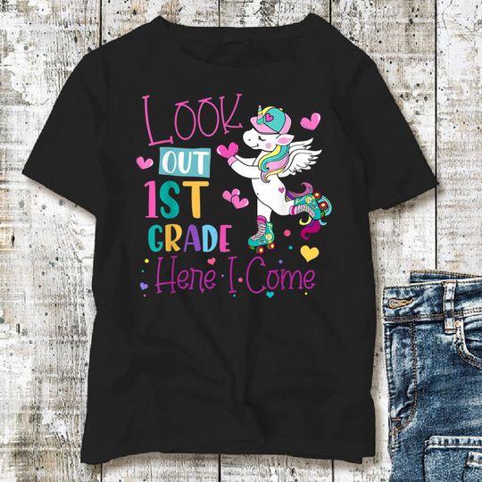 Discover First Grade Kids Back To School Shirt