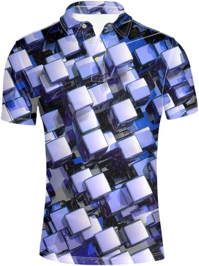 Discover Golf Polos Shirt Bright Color