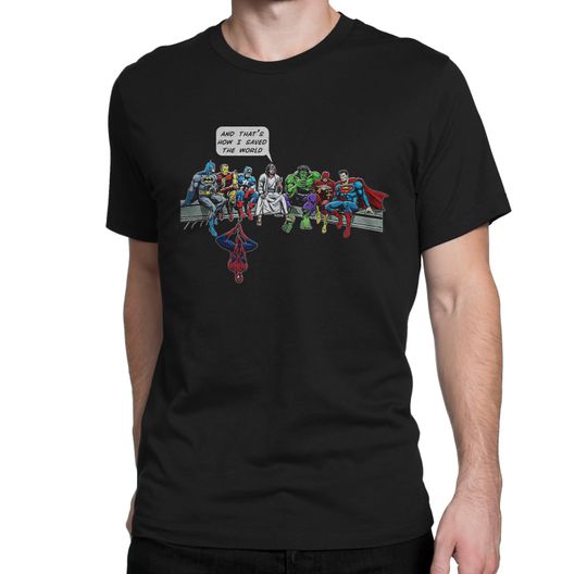 Discover And That's How I Saved The World Jesus Shirt