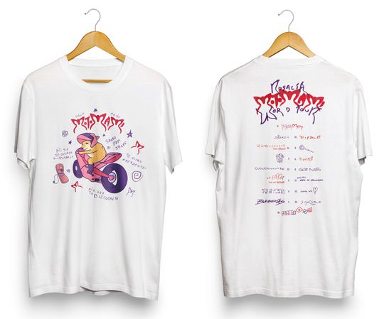 Discover Motomami Tour Rosalia Concert Tshirt