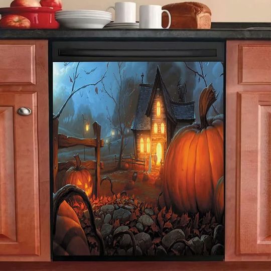 Discover Awak Pumpkin Dish Washer Covers