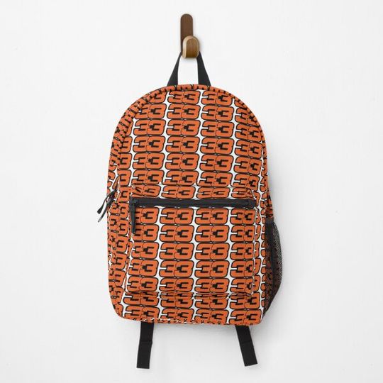 Discover Max Verstappen 33 orange Backpack
