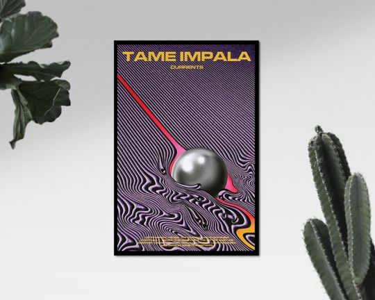 Discover Tame Impala - Currents  Album Cover Poster