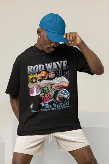 Discover Rod Wave T-shirt, Rod Wave Vintage 90s shirt