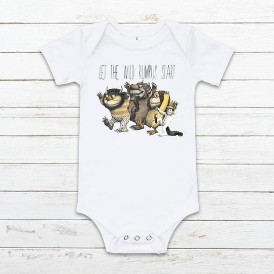 Discover Let The Wild Rumpus Start Where The Wild Things Are Onesie
