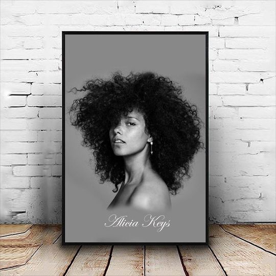 Discover Alicia Keys Poster, Wall Decor Living Room Decor