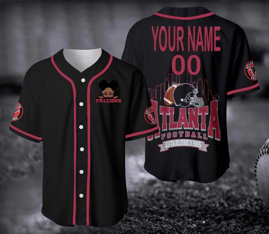 Discover Atlanta Football Baseball Jersey